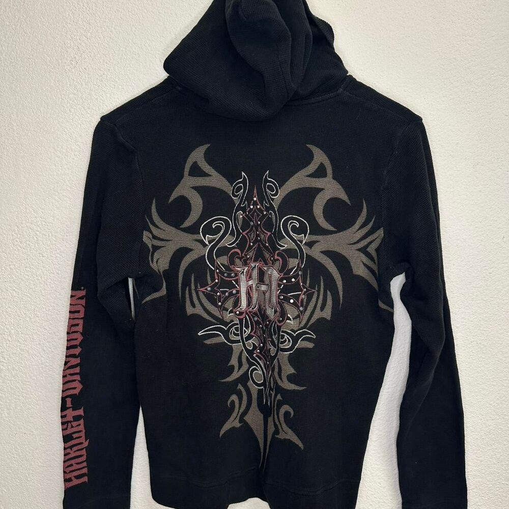 Harley-davidson Women's Black Hoodie